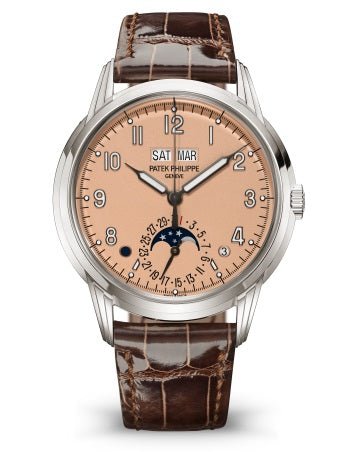 Patek Philippe Perpetual Calendar Grand Complications Salmon Dial Perpetual Calendar - Ref#  5320G