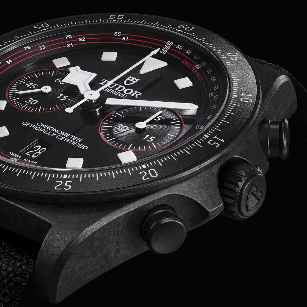 Pelagos FXD Chrono Carbon Composite 43mm - Black on Fabric Strap