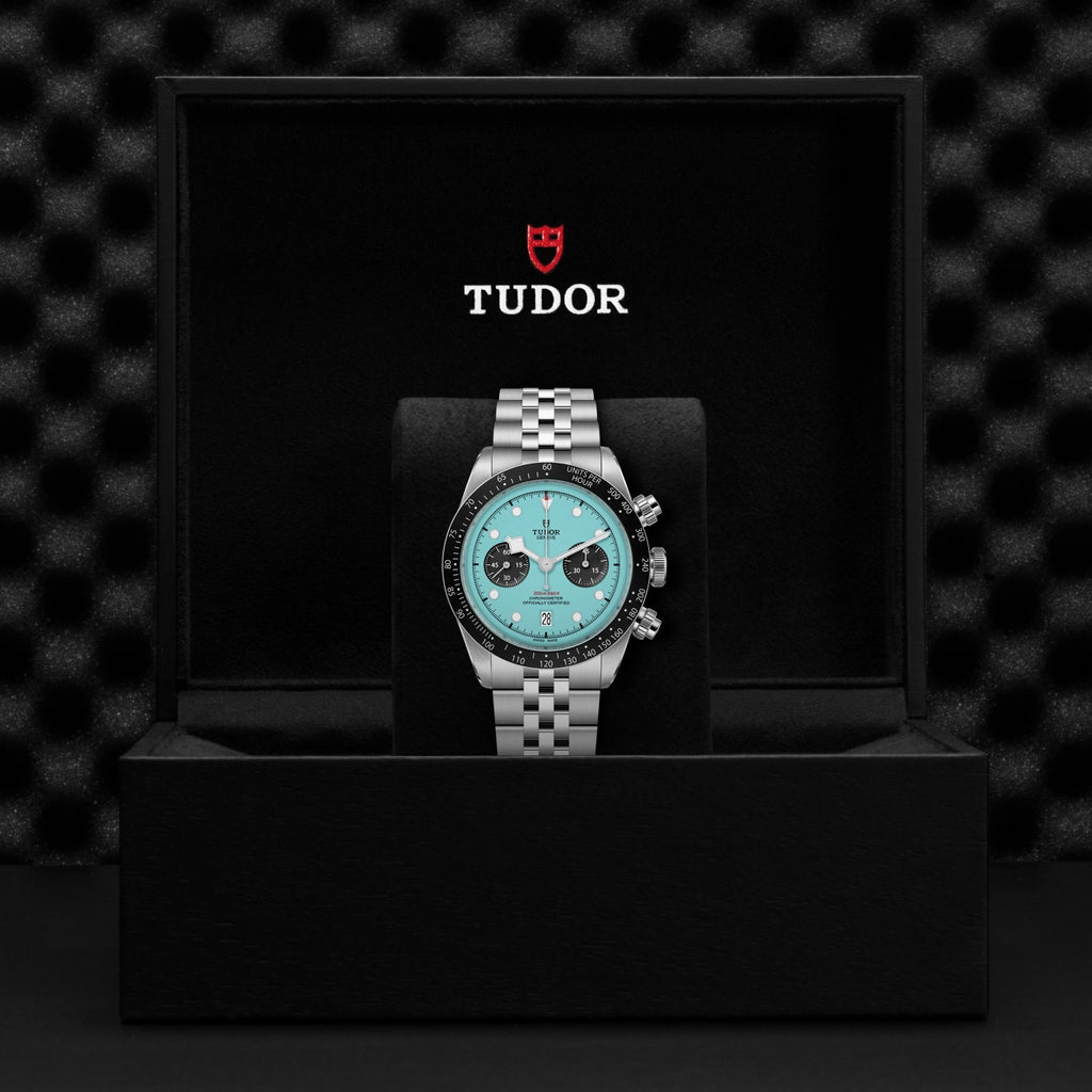 Black Bay Chrono 41mm - Turquoise on Bracelet
