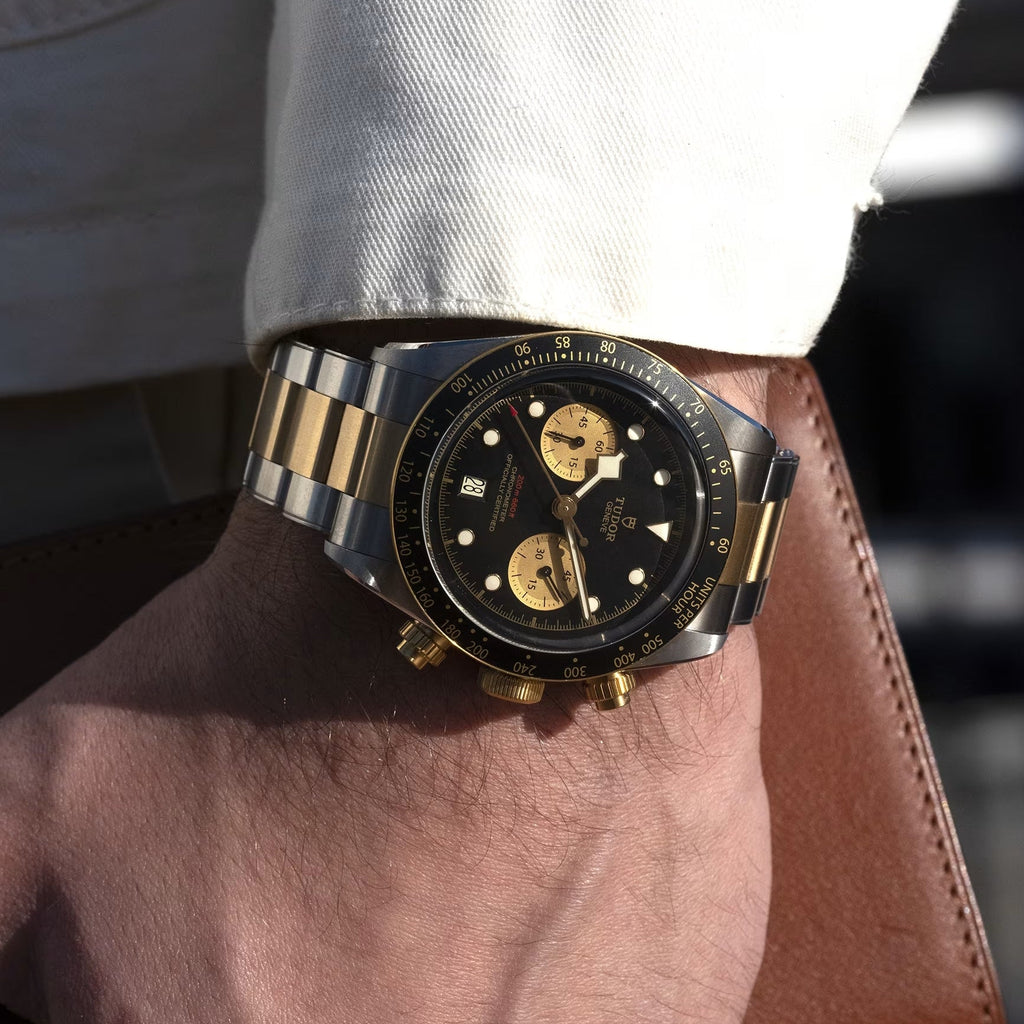 Black Bay Chrono S&G 41mm - Black on Bracelet
