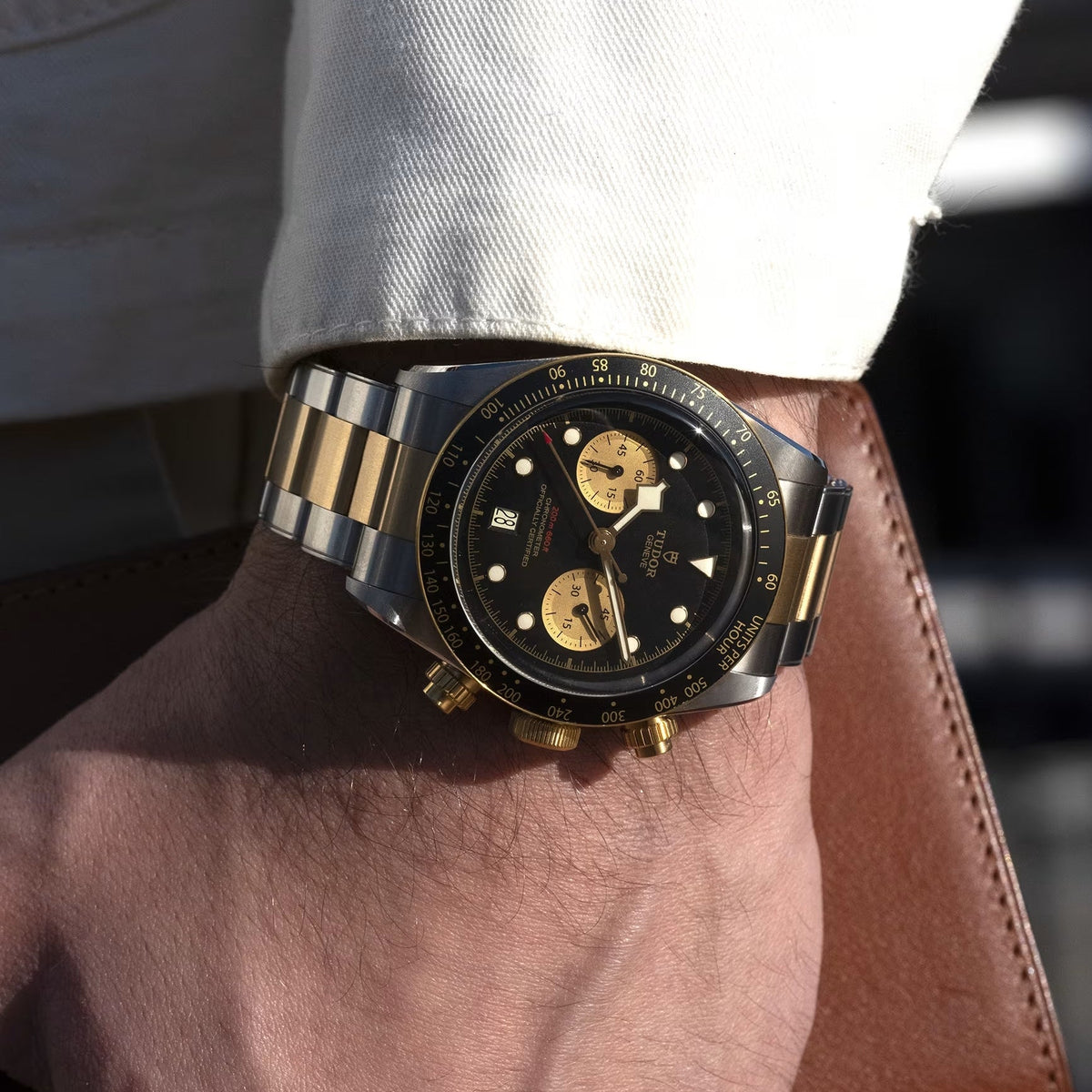 Black Bay Chrono S&G 41mm - Black on Bracelet
