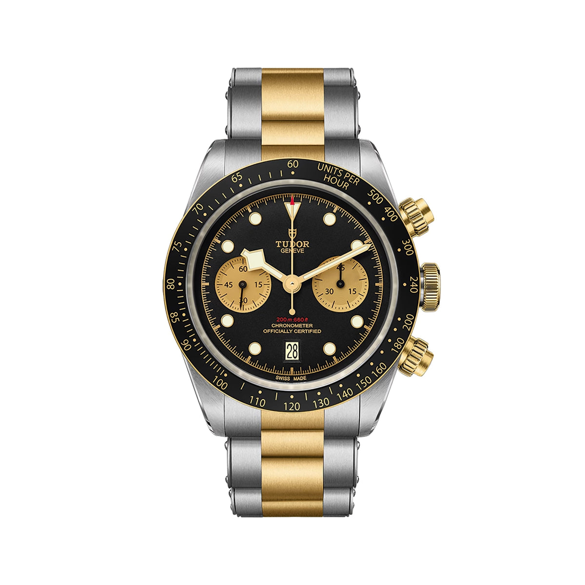 Black Bay Chrono S&G 41mm - Black on Bracelet