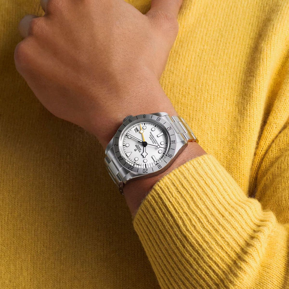 Black Bay Pro GMT 39mm - Opaline on Bracelet