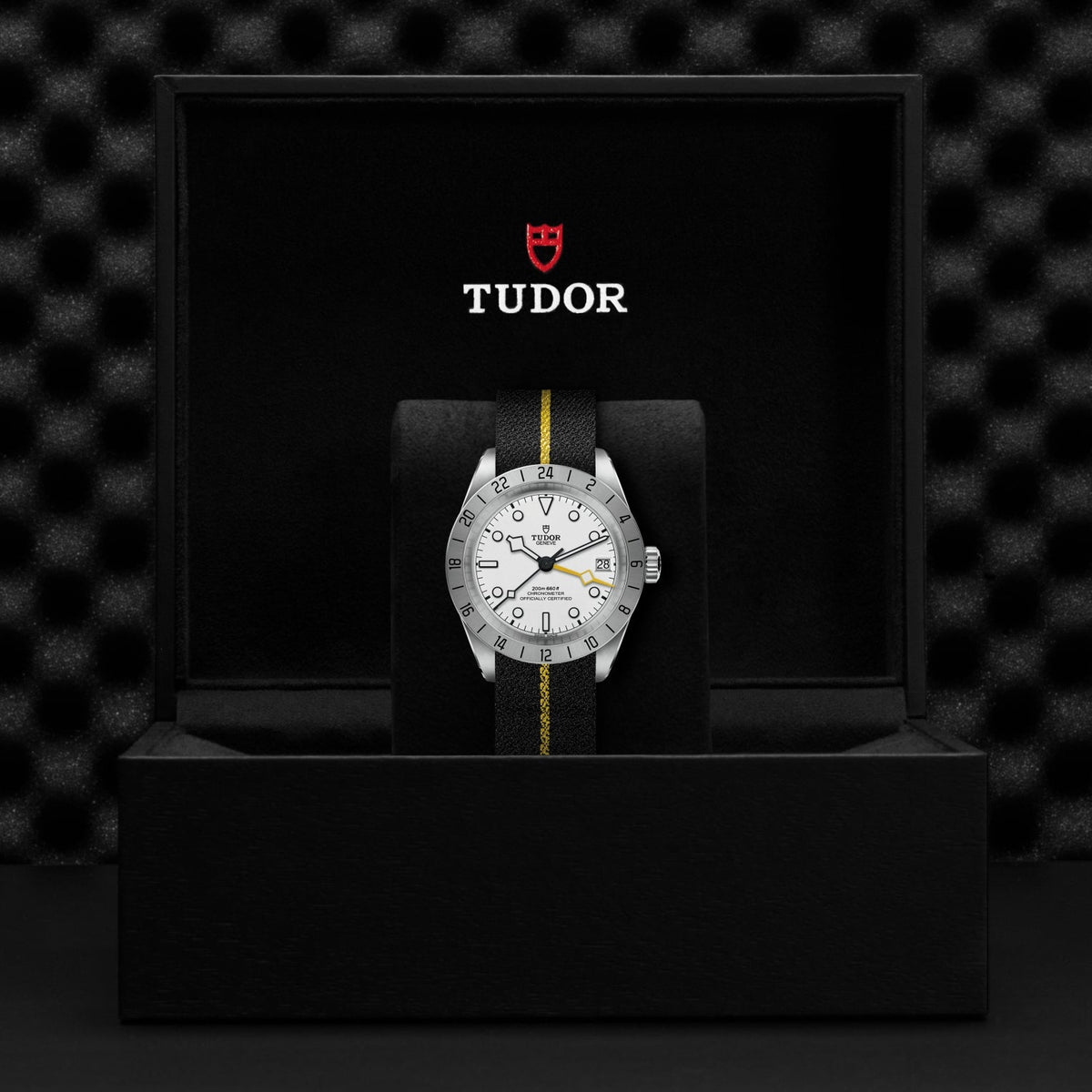 Black Bay Pro GMT 39mm - Opaline on Fabric Strap