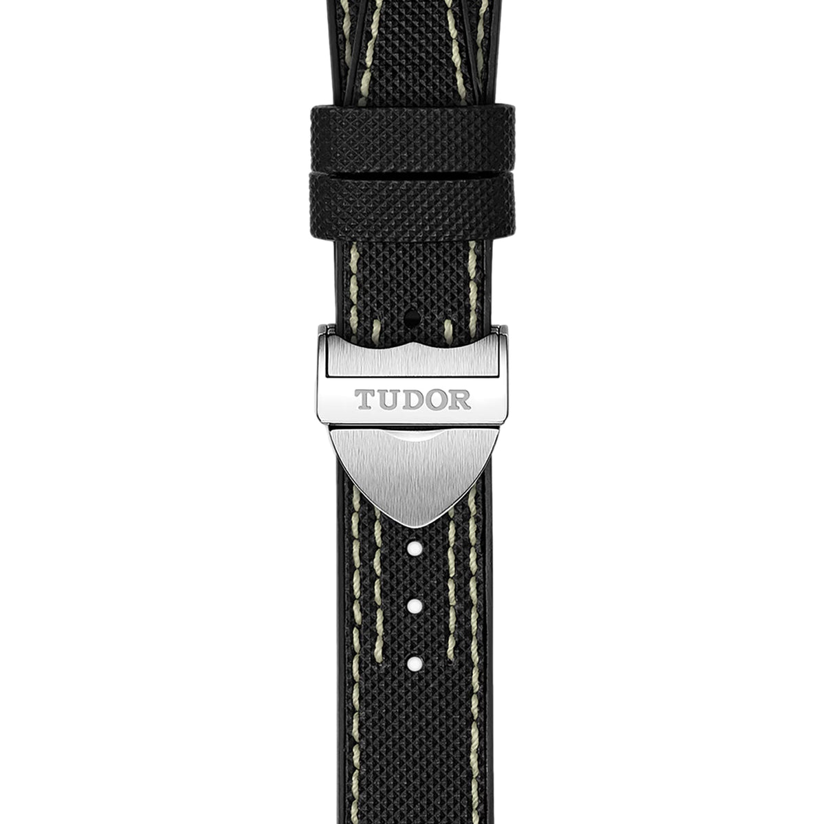 Black Bay Pro GMT 39mm - Opaline on Rubber/Leather Strap