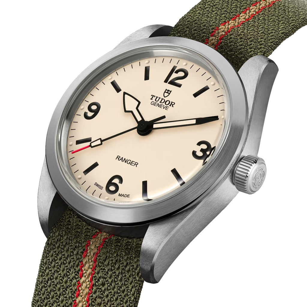 Ranger 36mm - Beige on Fabric Strap