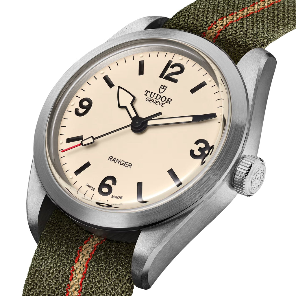 Ranger 39mm - Beige on Fabric Strap