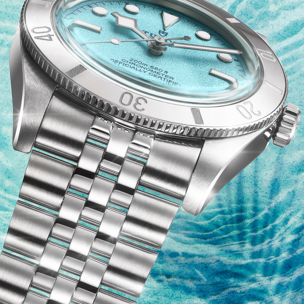 Black Bay 54 "Blue Lagoon" 37mm - Blue on Bracelet